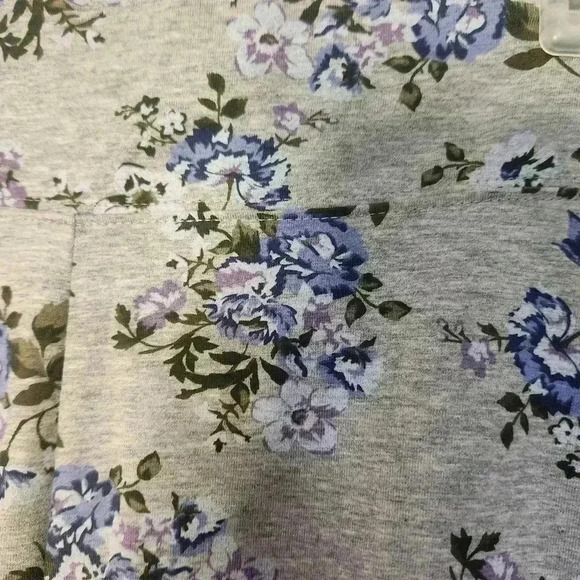 George Women's Plus Size Cotton  Blend Floral Bike Shorts - Size 3x - Picture 4 of 10